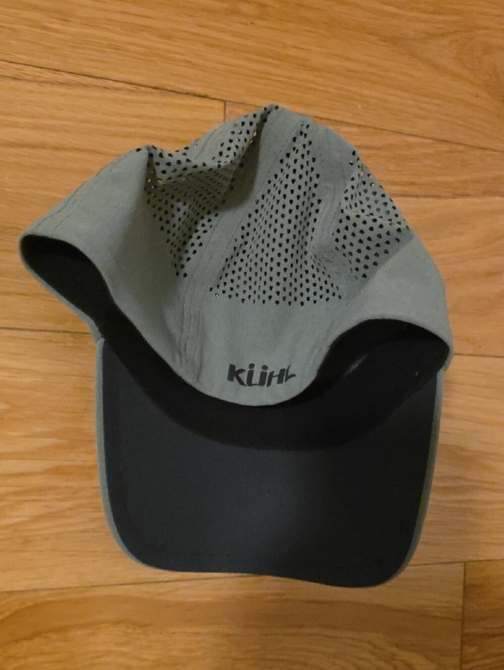 Men's Olive Green Shield Logo Cap - Kuhl - Picture 2 of 2